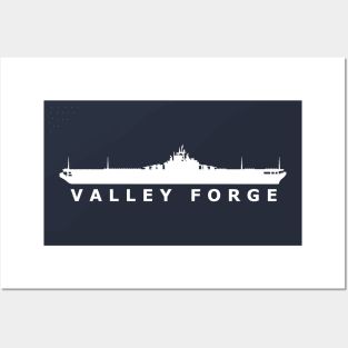 USS Valley Forge (CV-45) Posters and Art